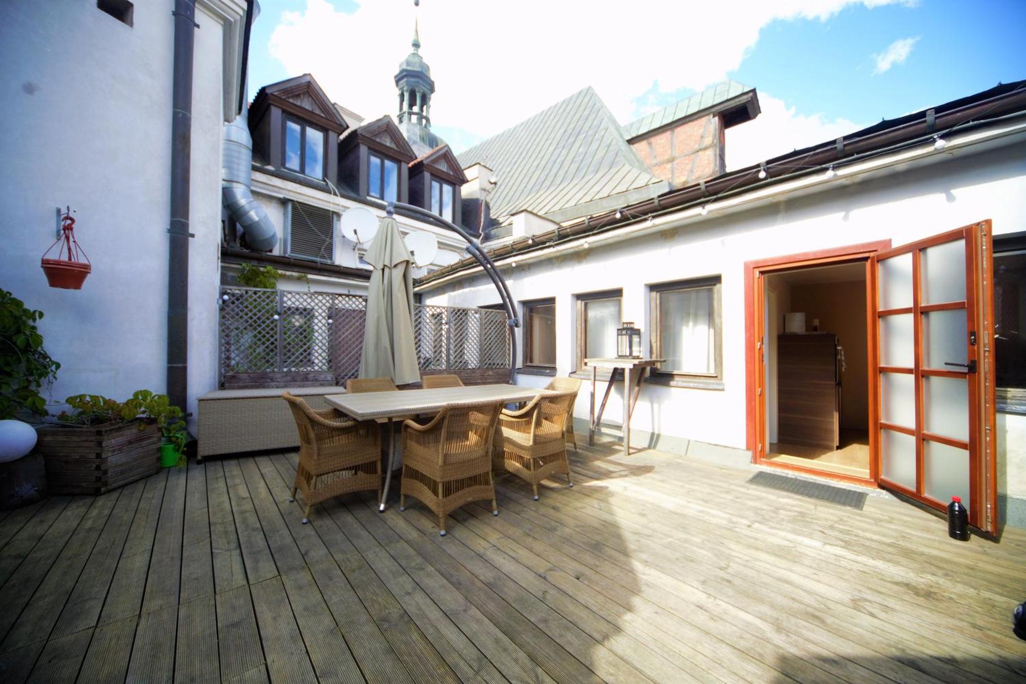 Two Bedroom / Old Town With Private Terrace Riga Bagian luar foto